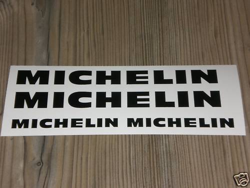 Michelin aufkleber reifen - michelin,