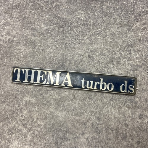 Lancia thema turbo - turbo, ds